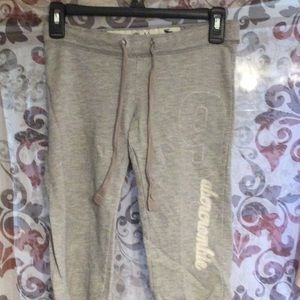 Kid’s Abercrombie Gray Capri Sweatpants